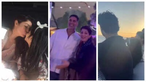 Twinkle Khanna Shares Intimate Family Moments with Akshay Kumar and Kids, Teases New Show with Kajol