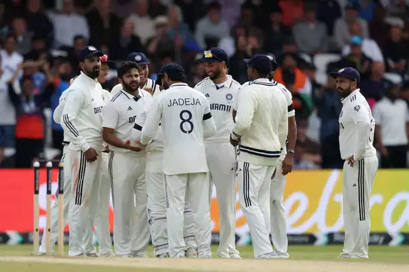 Indian fielders miss crucial catches.