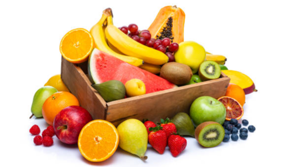 Selection of vibrant summer fruits.