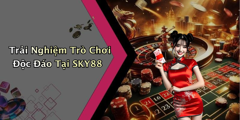 Trải Nghiệm Trò Chơi Độc Đáo Tại SKY88
