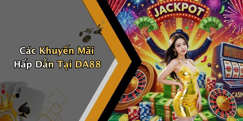 Các Khuyến Mãi Hấp Dẫn Tại DA88