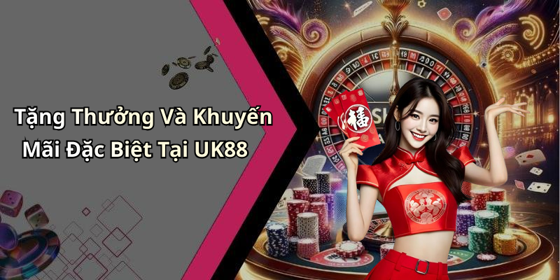 Tặng Thưởng Và Khuyến Mãi Đặc Biệt Tại UK88